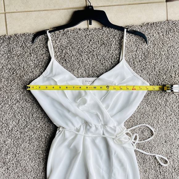 ⬇️ Everly White Flowy Dress NWOT - Picture 7 of 12